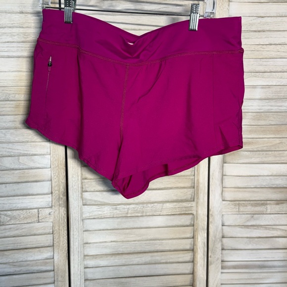 Title nine Other - EUC Title Nine Wahine Swim Shorts Magenta Berry Pink 2.5" Mid Rise Lined